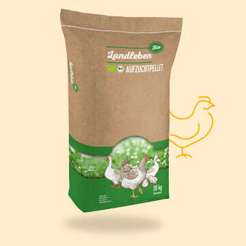 Landleben Bubbelnavi Bio Aufzuchtpellet